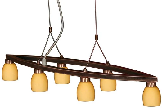 DAKOTA ZWIS 6X40W G9 OVAL COPPER