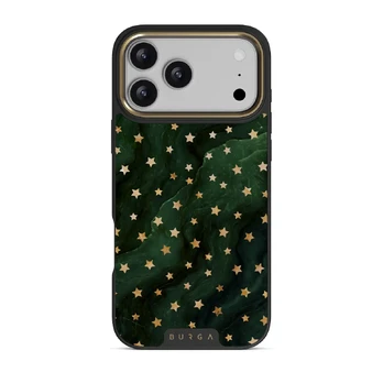 Prince Charming - Stars iPhone 17 Pro Max Case, Elite Dark (MagSafe) / Gold