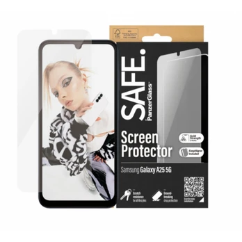 PPanzerGlass Screen Protector Samsung Galaxy A25 5G | Ultra-Wide Fit (Transparent)