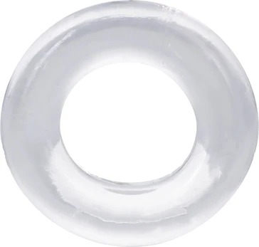 Doc Johnson The Donut 4X Intimate Support Ring TPE Transparent