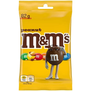 Dražė M&M's Peanut, 82 g