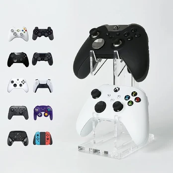 Dvigubas valdiklio laikiklis PS4/PS5, Xbox, Nintendo Switch, dvisluoksnis