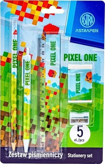 Rašymo rinkinys Astrapen Pixel One, 5 dalys