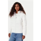 Tommy Jeans Pūkinė striukė Basic DW0DW18312 Balta Slim Fit