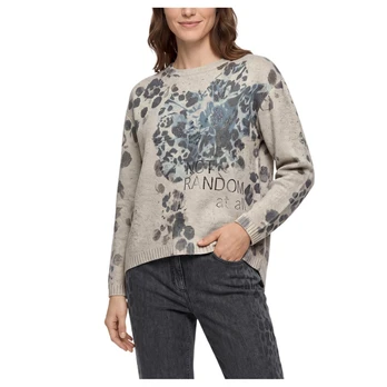 Megztinis moterims, Marga, Short-sleeved knit sweater