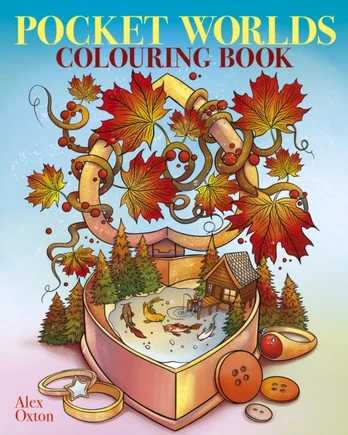 Pocket Worlds Colouring Book