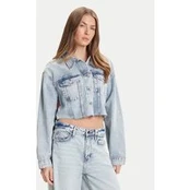 Tommy Jeans Džinsinė striukė DW0DW21063 Mėlyna Relaxed Fit