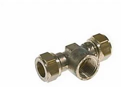 Vsh Fittings Bv VSH kompression tee muffe 22 mm X 3/4X22 mm