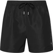 KARL LAGERFELD Plaukimo šortai B1M46001 Juoda Regular Fit