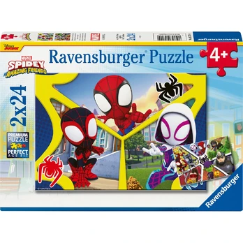 Ravensburger - Puzzle Spidey And Amazing Friends 2x24p