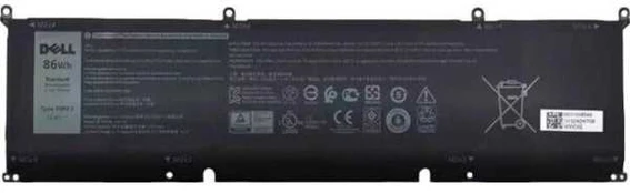 Dell 86Wh Lithium-ion battery, 6-cell design