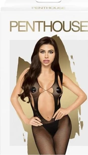 Penthouse Forbidden Fruit Bodystocking Juodas S/L Open Design