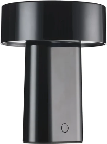 Stalinė lempa Zone led belaidė juoda Oblong 34270