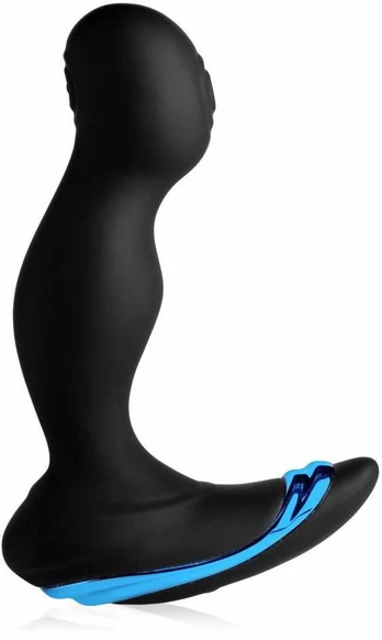 XR Brands P-Pounce Double Tap Prostate Model 6-Speed Silicone Juodas