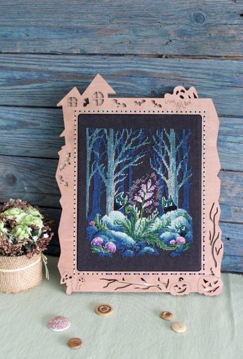 Cross-stitch kit "Fern bloomed" SM-662