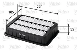 Oro filtras VALEO 585161 kaina