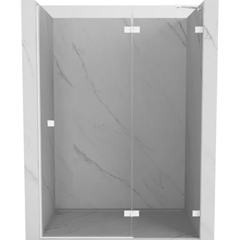 Dušo durys Mexen Lunar L Right, 140 cm x 200 cm, balta
