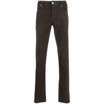 Tiesūs džinsai vyrams, Ruda, Leonardo stretch jeans