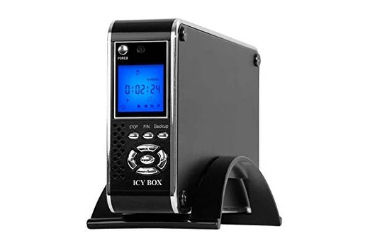 Media grotuvas Icy Box IB-MP302S-B