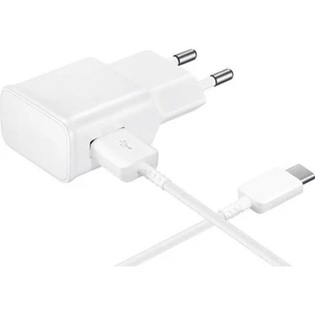 Kroviklis + USB-C laidas Samsung A21S - A31 - A41 - A51 - A71 - Balta
