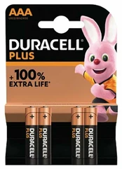 Duracell Batterie Plus -AAA (MN2400/LR03) BOOST K4 4St. kaina