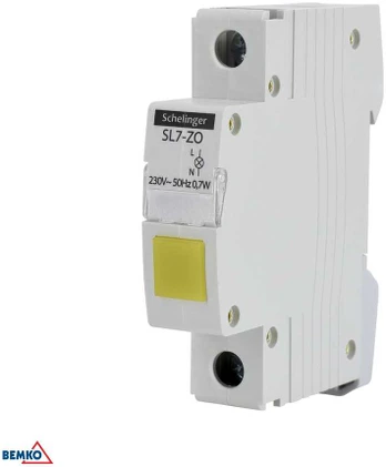 Bemko LED signalinė lempa SL8 raudona SCHELINGER