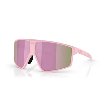 BLIZ P002 Small akiniai | Matt Powder Pink - Brown Rose Multicolour