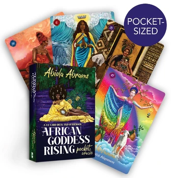 African Goddess Rising Pocket Oracle kortos