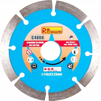 Deimantinis segmentinis diskas Corona Exclusive C4800, 115mm