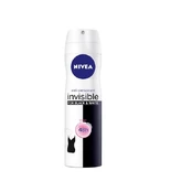 Nivea Invisible For Juodas And Baltas Clear Purškiklis 200ml kaina