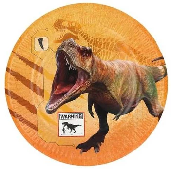 Boland Party Partners B.V. T-rex paptallerkner, 23 cm