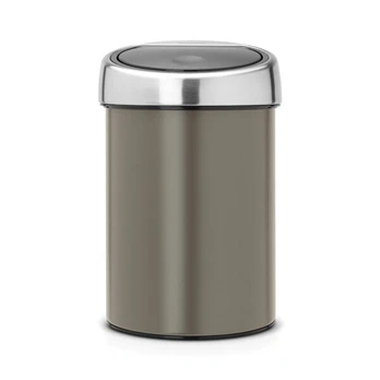 Brabantia šiukšliadėžė Touch Bin, 3 l, ruda