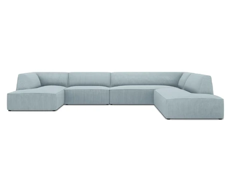 Panoramic Right Corner Sofa, "Siena", 7 Seats, 366x273x69 Made in Europe