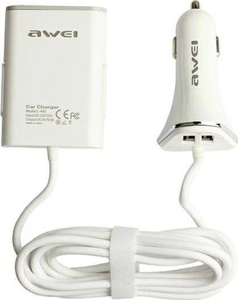 Awei C-400 4x USB-A 2 A įkroviklis (AWEI072WHT)