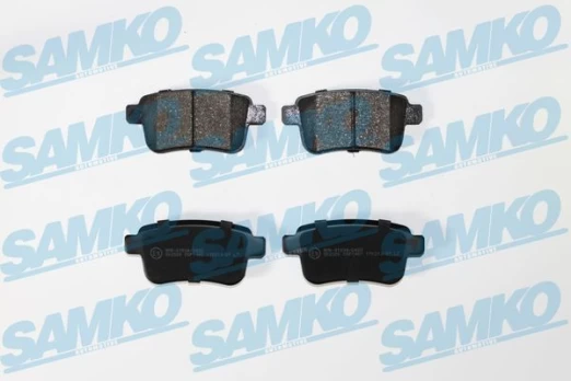 Stabdžių trinkelių rinkinys, diskinis stabdys SAMKO 5SP1487
