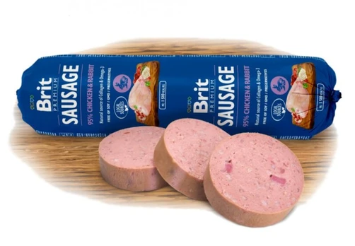 Brit Premium Chicken & Rabbit dešra šunims 800g