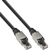 InLine® Patch kabelis, U/UTP, Cat.6A, be halogenų, AWG23 varinis, juodas, 40m
