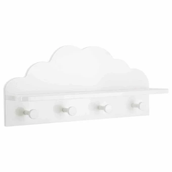 Kabykla su lentyna Cloud, balta