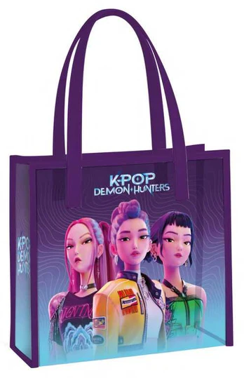 Pyramid KPop Demon Hunters Huntrix shopping bag