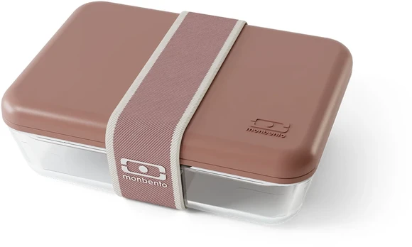 Lunchbox stiklinis Monbento × Pyrex Pure 600 ml Moka