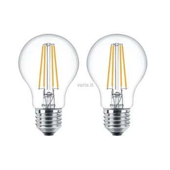 LED lemputė Philips Classic 60 W 2 vnt.