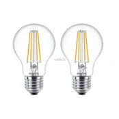 LED lemputė Philips Classic 60 W 2 vnt. kaina