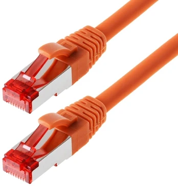 Verschiedene Helos patch cable S/FTP Cat 6 oranžinė 0,5m