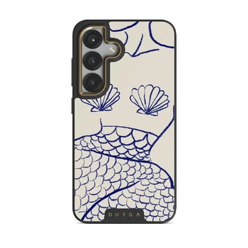 Marine Muse - Samsung Galaxy S25 Case, Elite Dark (Magnetic) / Gold