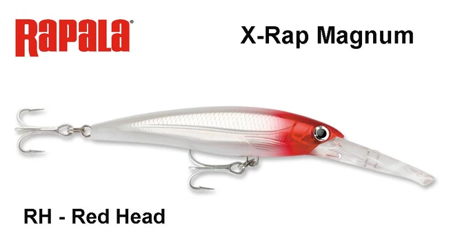 Vobleris Rapala X-Rap Magnum XRMAG Red Head 11 cm