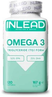 INLEAD Omega-3 120 Kapsulės