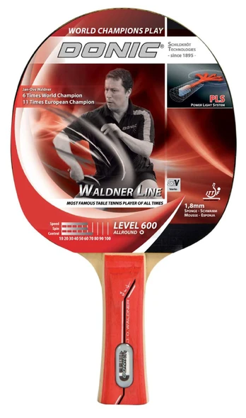 DONIC Waldner 600 Stalo teniso raketė