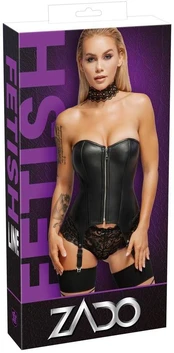 Zado Leather Corset xl glaustinukė kaina