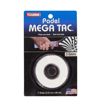 Overgripai TOURNA PADEL MEGA TAC BALTA, 3 vnt