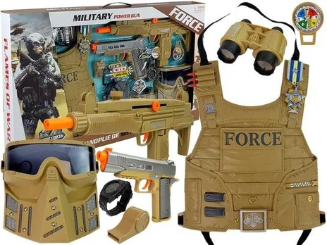 Karinis rinkinys Military Power Gun